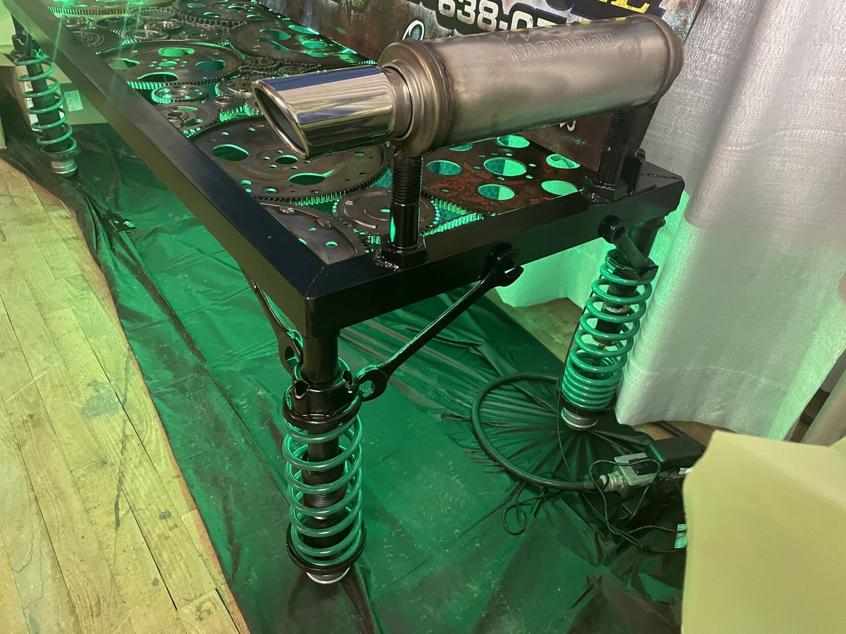 Arm and legs from angle